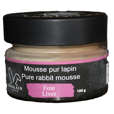 mousse de foie de lapin